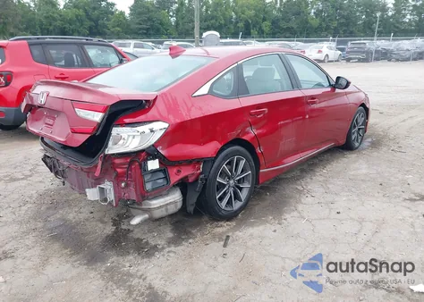 2022 Honda Accord Ex-L из США, поврежденный, VIN 1HGCV1F53NA041569